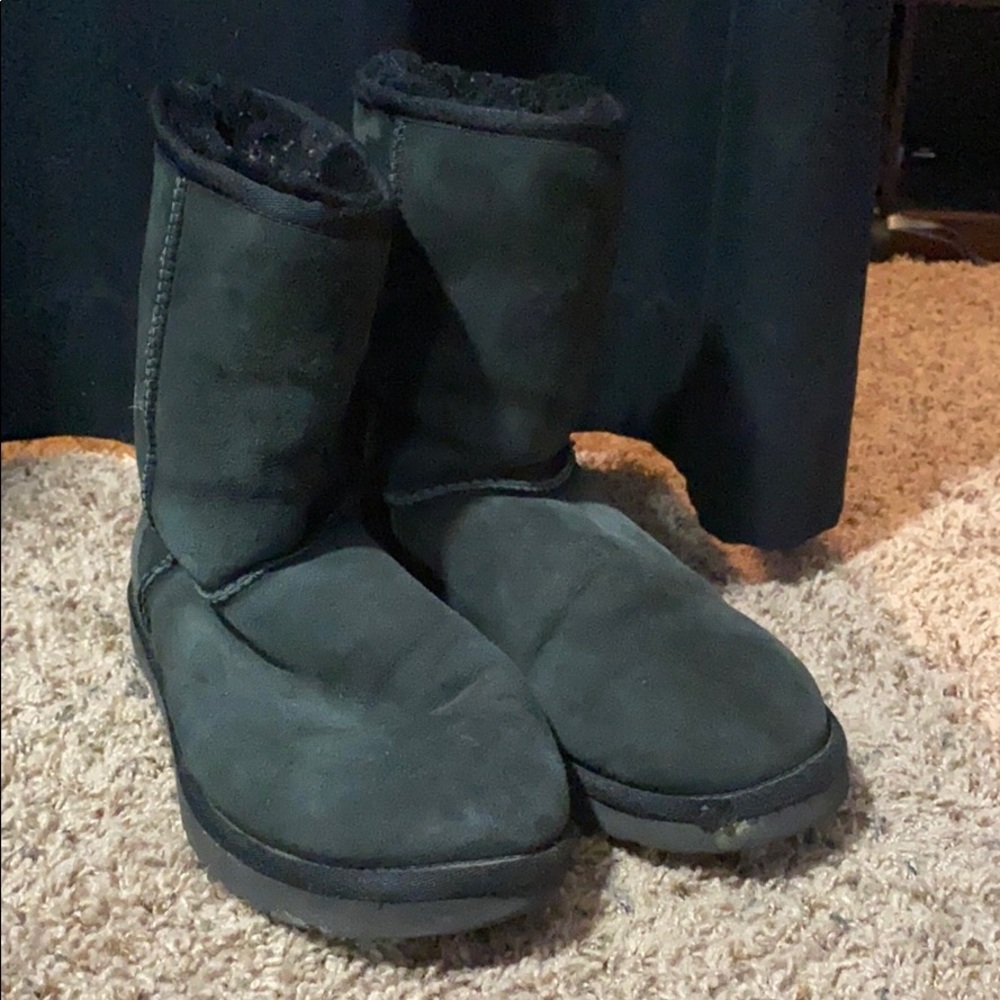 Black ugg boots